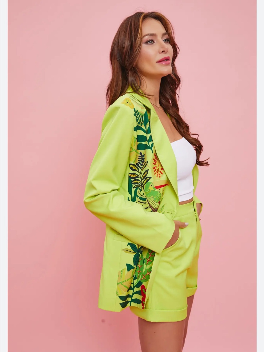RIVIR Blazer and Short Set